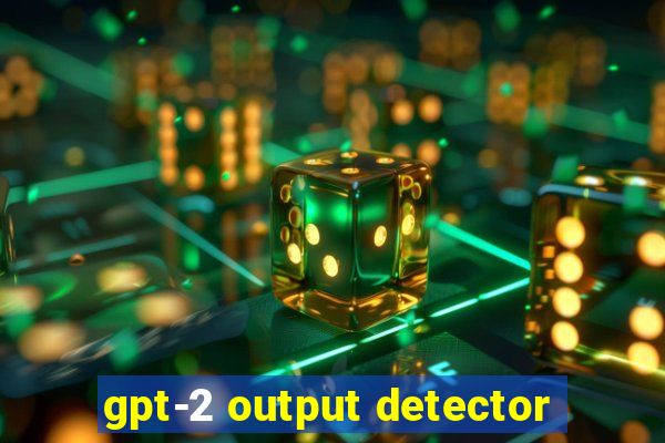 gpt-2 output detector