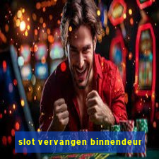 slot vervangen binnendeur