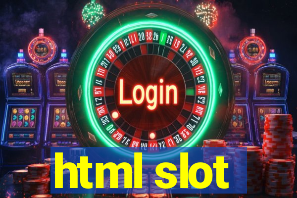 html slot