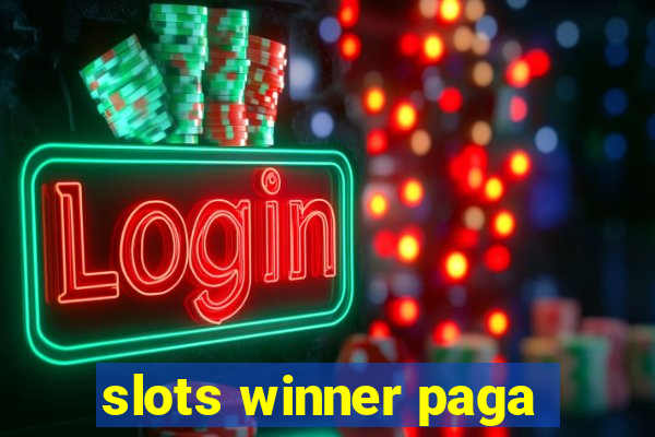 slots winner paga