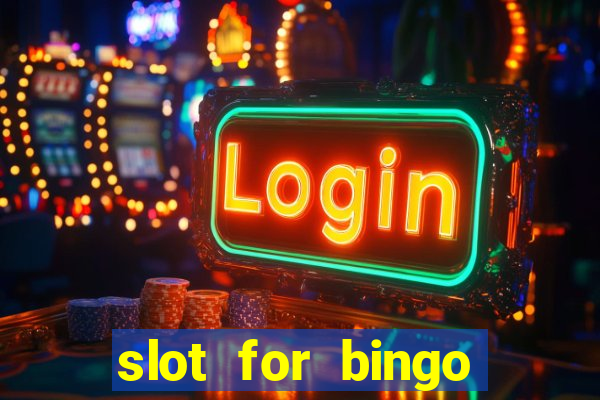 slot for bingo penghasil saldo dana