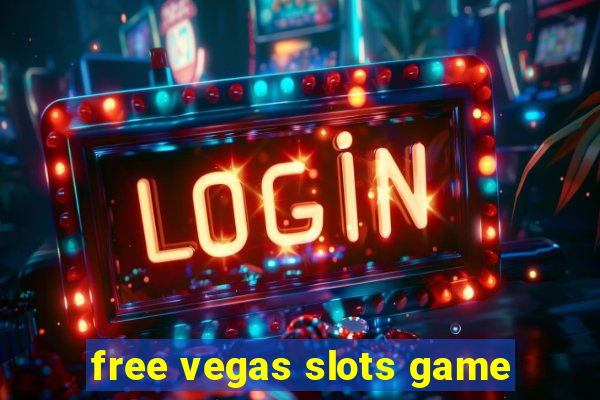 free vegas slots game