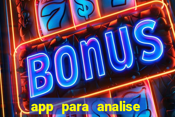 app para analise de jogos de futebol