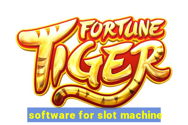 software for slot machine