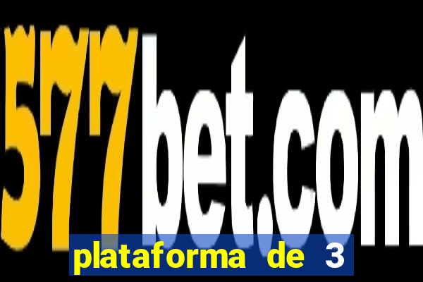 plataforma de 3 reais tigre