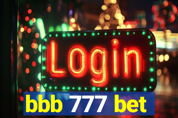 bbb 777 bet