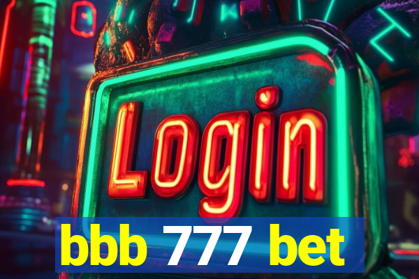 bbb 777 bet
