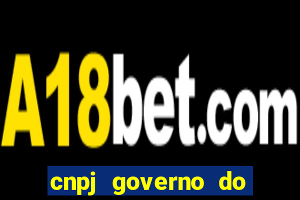 cnpj governo do estado de s o paulo para portabilidade de salário