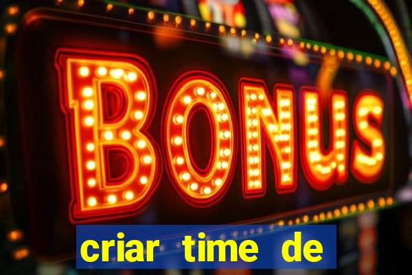 criar time de futebol simulador