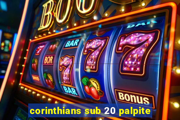 corinthians sub 20 palpite