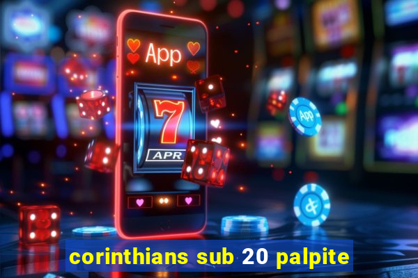 corinthians sub 20 palpite