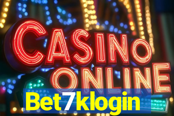 Bet7klogin