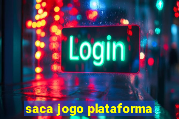 saca jogo plataforma