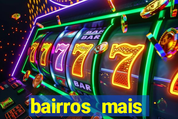 bairros mais perigosos de bh