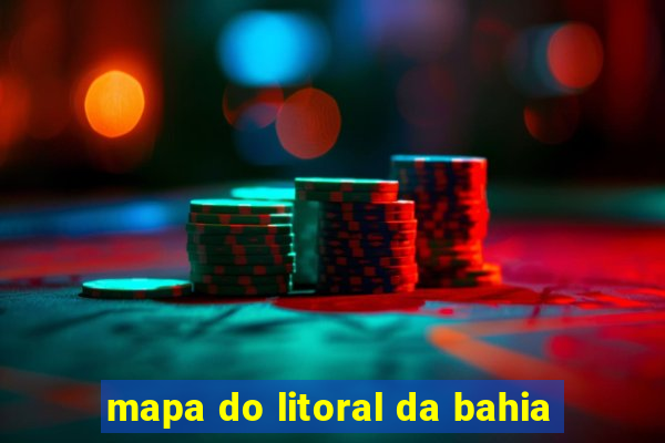 mapa do litoral da bahia
