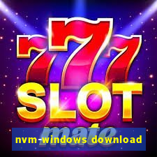 nvm-windows download