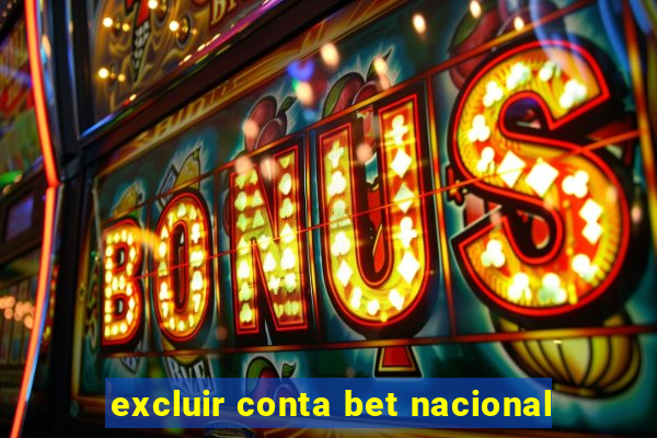 excluir conta bet nacional