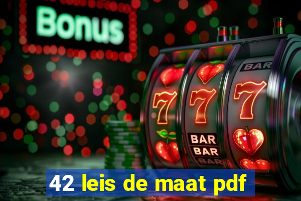 42 leis de maat pdf