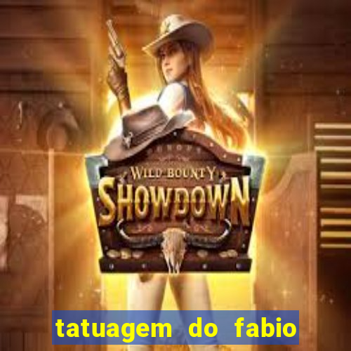 tatuagem do fabio goleiro do cruzeiro