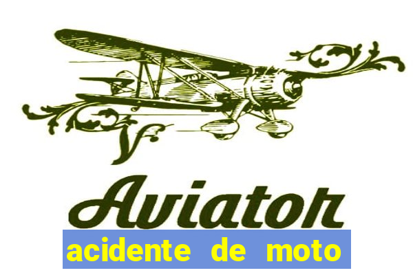 acidente de moto em benfica rj