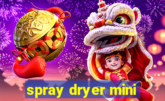 spray dryer mini