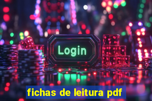 fichas de leitura pdf