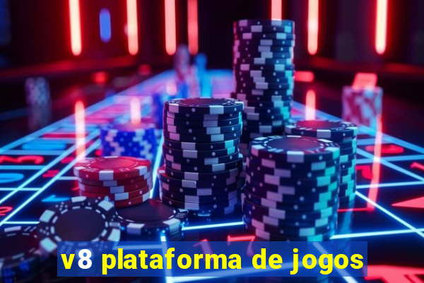 v8 plataforma de jogos