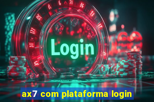 ax7 com plataforma login
