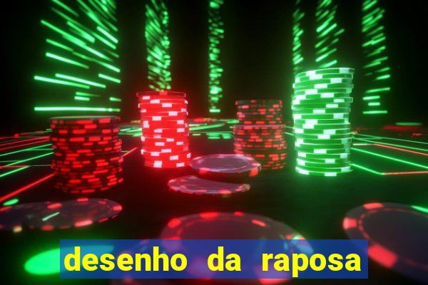 desenho da raposa do cruzeiro para colorir