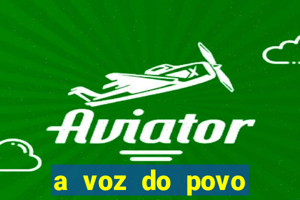 a voz do povo santa luzia