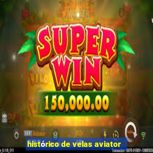histórico de velas aviator