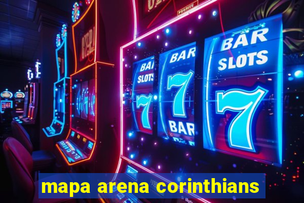 mapa arena corinthians