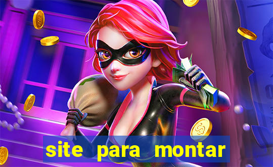 site para montar time de futebol