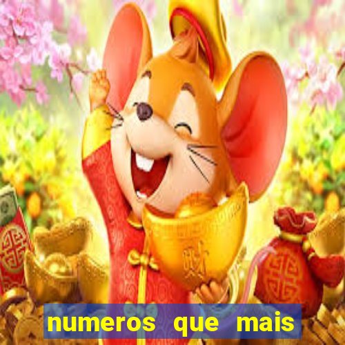 numeros que mais saem no minas cap