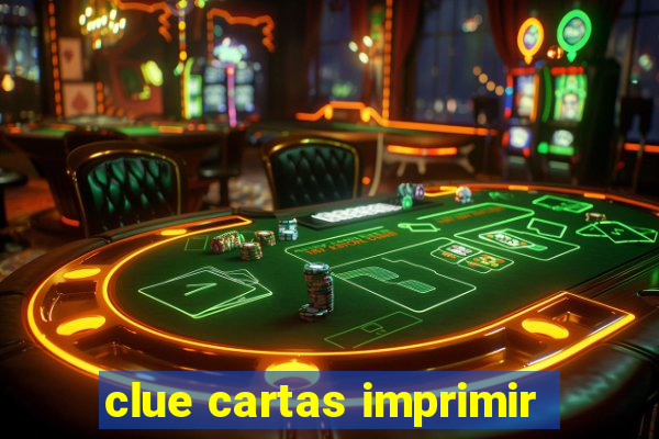 clue cartas imprimir