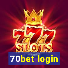70bet login