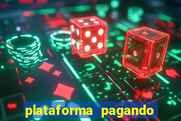 plataforma pagando muito fortune tiger