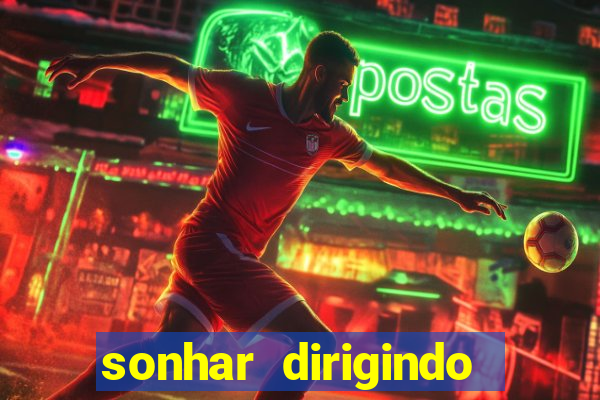 sonhar dirigindo carro jogo do bicho