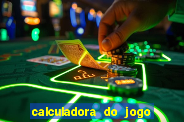 calculadora do jogo do bicho