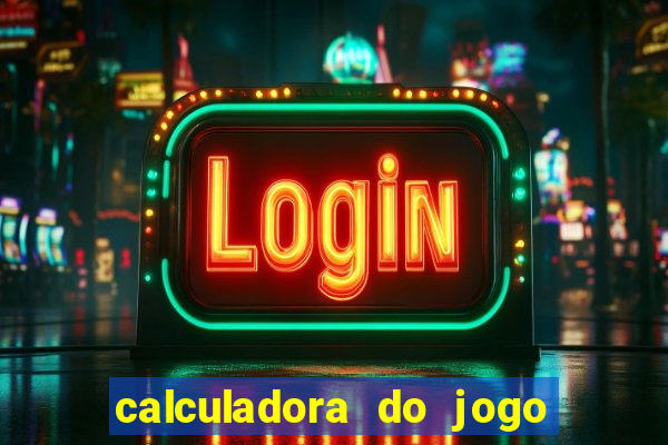 calculadora do jogo do bicho